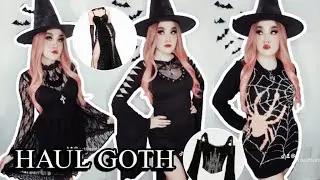 HAUL DE ROPA GOTH/ALTERNATIVA DE SHEIN para morritas DARKS - ROMWE,BamGleam,LUVLETTE
