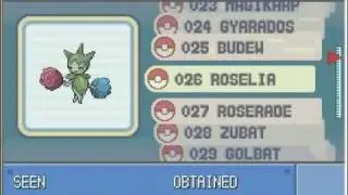 Full pokedex Pokemon Diamond/Pearl