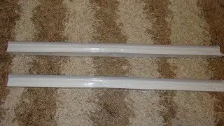Распаковка ламп 56 8CM 9W 800LM SMD2835 T5 LED с магазина banggood com