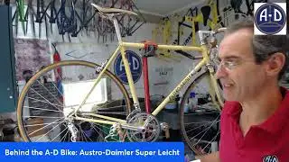 Behind the A-D Bike: Austro-Daimler Super Leicht vintage steel road bike