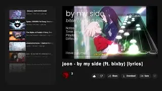 by my side ~ Clone Hero Chart Preview