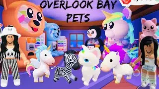 Opening 100 PET PODS In OVERLOOK BAY / MeganPlays Roblox