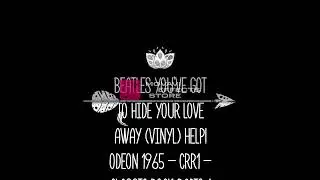 beatles you've got to hide your love away (vinyl) help! odeon 1965 - crr1 - classic rock radio 1