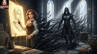 A Human artist is forced to paint a Cursed Vampire king—only to discover she is slowly killing him