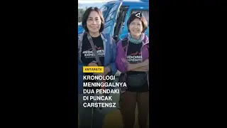 Kronologi meninggalnya 2 pendaki di Puncak Carstensz