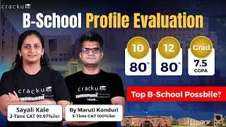 Live Profile Evaluation 🔴 Get Reviewed by IIM A Alumni | Maruti Sir (5-Time 100%iler) & Sayali Ma’am