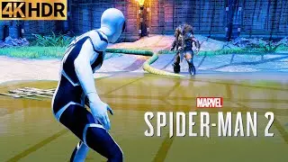 Future Foundation Suit vs. Kraven The Hunter | Marvel's Spider-Man 2 (4K60FPS HDR) Gameplay