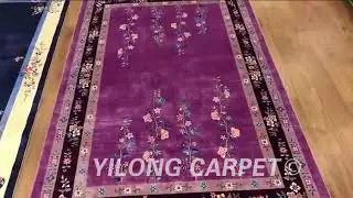 Handmade Silk Rug Hand Knotted Chinese Carpets