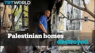 Israeli bombardment of Gaza: Palestinians lose their homes