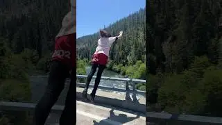 CRAZY MULLET GUY JUMPS OFF BRIDGE😨