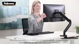 Brazos de Monitor Platinum Series de Fellowes&reg;