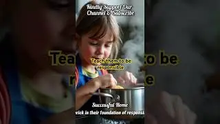 Teach them to be responsible #responsibility #family #love #motivation #childhood #viralshort #facts