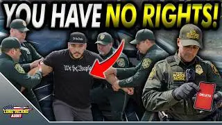 I Was ABDUCTED By Border Patrol For Exercising My Rights - They Tried To DELETE The Evidence!
