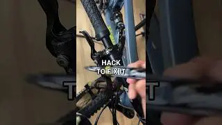Скройте царапины за СЕКУНДЫ 😱 #MTB #велохаки