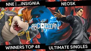 New England Ultimate Arcadian 2025 - NNE | ...Insignia (Bowser) vs NeoSK (Kazuya) - Winners Top 48