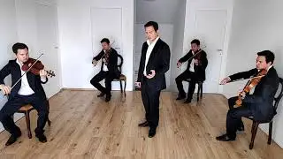 Billie Eilish - No Time To Die Cover by Matjaž (James Bond 007 soundtrack) male voice strings violin