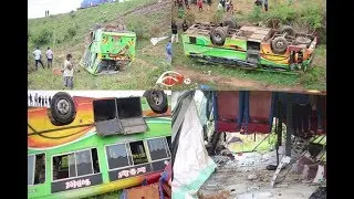 Ajali Mbaya Gari Aina ya Costa Mjini Tunduma Yajeruhi Watu 16
