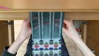 Weaving time lapse - 24 shafts loom