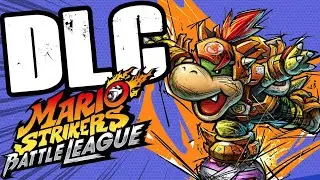 Mario Strikers Battle League DLC Bowser JR NEW Gameplay (Nintendo Switch)
