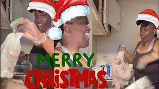 С Рождеством, дети Ники&hellip; Они ПОЧТИ выиграли в Golden Corral 😬🎄