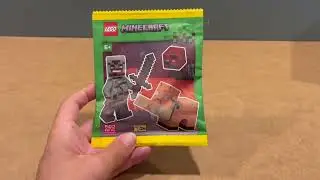 lego Minecraft 662503 Orc Warrior with Baby Hoglin and Magma Cube Speed Build