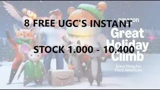 [8 UGC'S] AMAZON - INSTANT 8 UGC'S HURRY!
