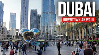 DUBAI, UAE 🇦🇪 Walking the City of the Future | 4K Walking Tour
