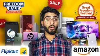 Best Smartphone, TV, Laptop & Gadgets Deals 2025🔥| Flipkart & Amazon  Freedom Sale 2025