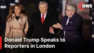 JUST IN: Donald Trump Speaks to Reporters in London | UK State Visit Highlights | Breaking | AC15