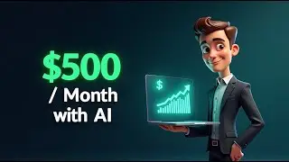 How to Make $500/Month With AI (Beginner Friendly, No Coding)