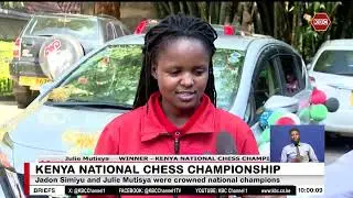 Kenya National Chess Championship I Jadon Simiyu and Julie Mutisya crowned champions