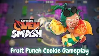 Fruit Punch Cookie Gameplay 🍍 Cookie Run: OvenSmash CBT