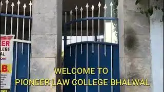#law #education #pioneer #college #bhalwal