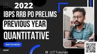 IBPS RRB PO PRE 2022 Previous Year Quantitative Paper | LCT Tutorials Malayalam | Maths for banking