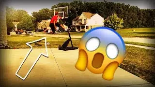 #DRIVEBY DUNK CHALLENGE IS BACK! (Almost Got Caught)