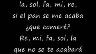 gaspar fernandes  -   la, sol, fa, mi, re
