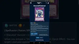 شرح بطاقات جينيسيس وحش(Dracotail Gulamel)