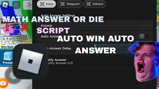 Roblox Math answer or die script | fluxus , hydrogen, delta , Arcerus x