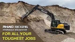 RHINO REX215 HIGH PRODUCTIVITY #mining #excavator