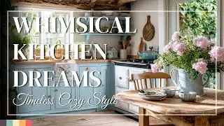 Cottagecore Kitchens Full of Soft Whimsy 🍓 Elevated Rustic Touches with Elegant Simplicity