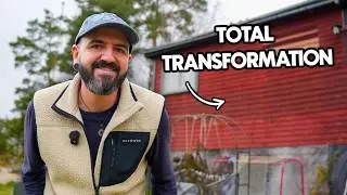 Turning Our Tiny Swedish Cabin into a Dream Home | DIY Renovation Series