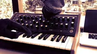 Hudson Keel - Futuristic Caveman Official - feat. Moog Subsequent 25 #MoogSubsequent25 #ambient
