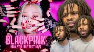 AMERICAN REACTS TO: BLACKPINK - 'How You Like That' M/V (K-POP REACTION)