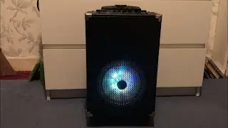 The intempo Tailgate speaker with Colour changing Lights  and  Bluetooth