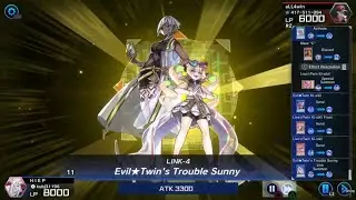 Evil★Twin's Trouble Sunny vs 3 Skill Drain - Yu-Gi-Oh! Master Duel