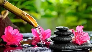Soft Relaxing Music with Flowing Water 💧 | Calm Background Sounds for Stress Relief (3 Hours)