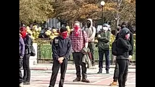 Peaceful Protest Against Leftist Violence, Part 1, 10-18-20