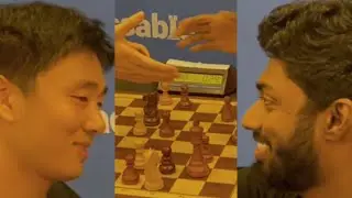 Bobby Cheng vs Adhiban | 2022 Sunway Sitges Chess Festival