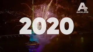 Auckland, New Zealand welcomes in 2020