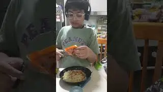 Buldak cheese with cheddar cheese ramen